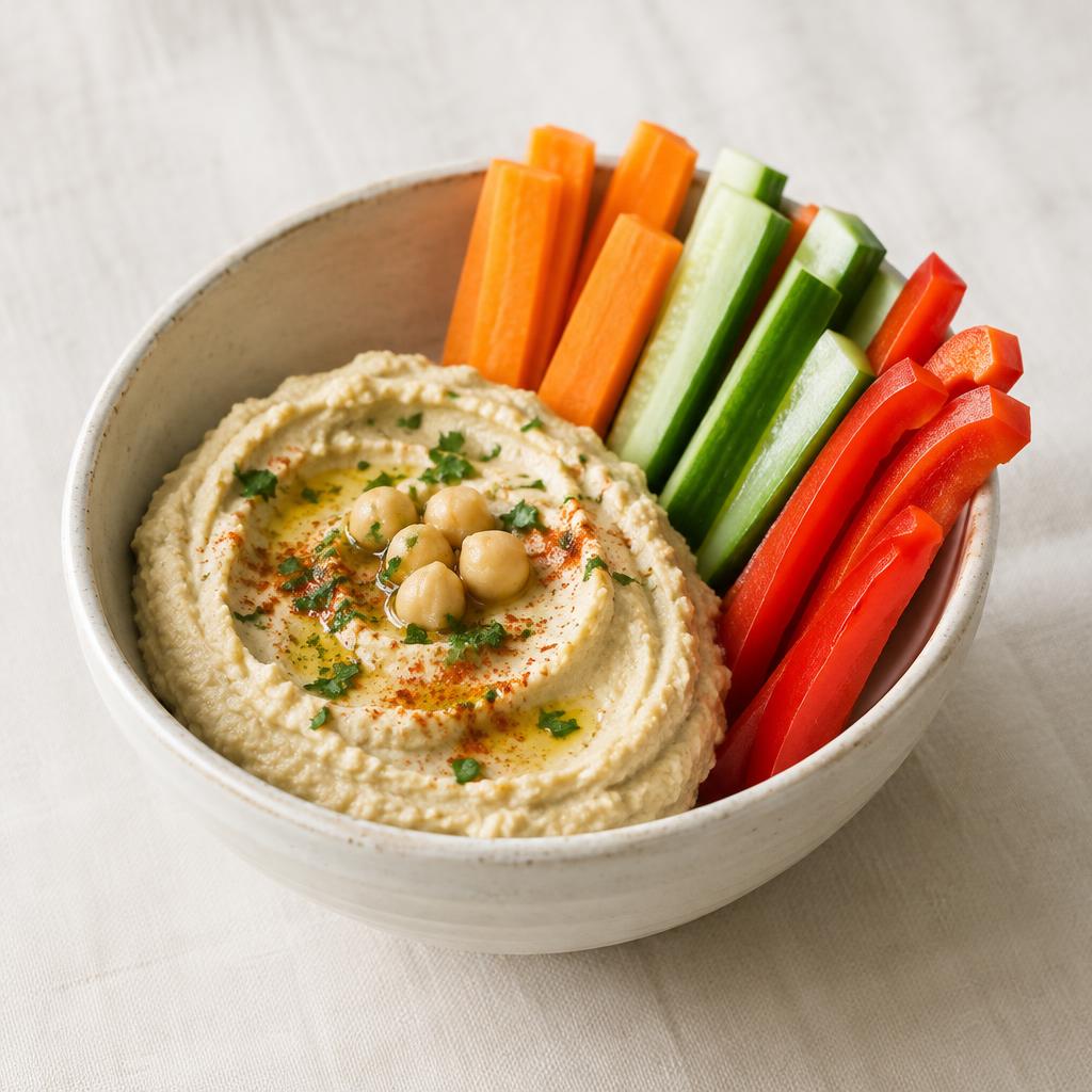 Hummus & Crunchy Veg
